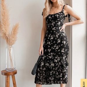 Lulus Terrace Views midi dress. Sold out